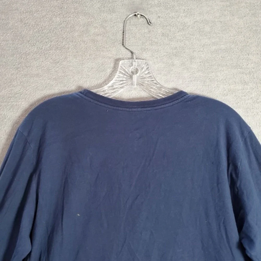 Air Jordan Flight Men Shirt M Blue Logo Jumpman Retro 12‎ CNXN Long Sleeve Tee